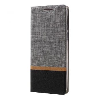 Just in Case Samsung Galaxy S8 Wallet Case (Striped Grey)