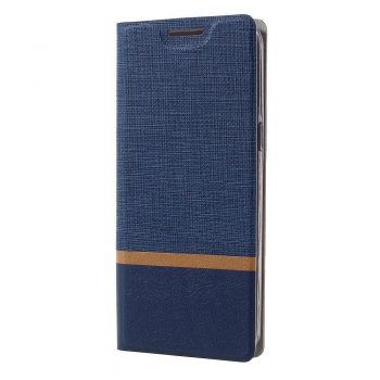 Just in Case Samsung Galaxy S8 Wallet Case (Striped Blue)