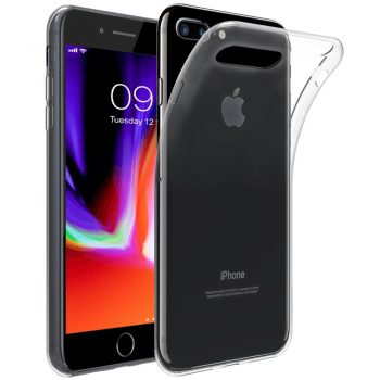 Just in Case Apple iPhone 8 Plus Soft TPU case (Clear)