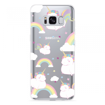 Just in Case Galaxy S8 Hoesje Fat Unicorn