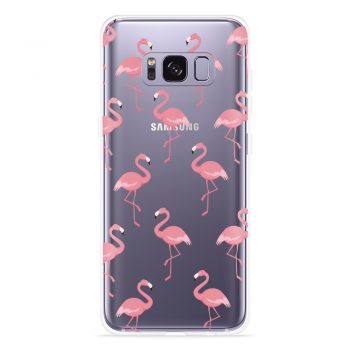 Just in Case Galaxy S8 Hoesje Flamingo