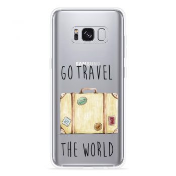 Just in Case Galaxy S8 Hoesje Go Travel The World