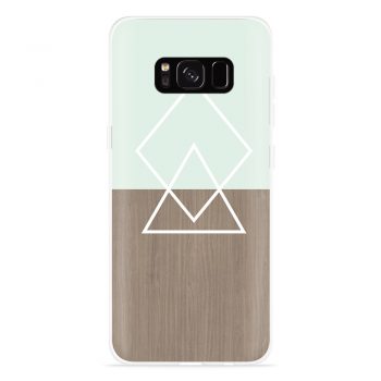 Just in Case Galaxy S8 Hoesje Wood Simplicity
