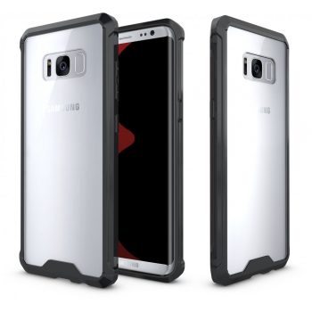 Just in Case Samsung Galaxy S8 Premium Clear case – Black