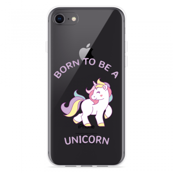 Just in Case iPhone 8 Hoesje Born to be a Unicorn