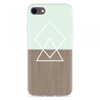 Just in Case iPhone 8 Hoesje Wood Simplicity