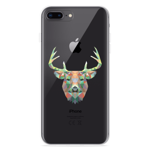 iphone-8-plus-hoesje-art-deco-deer-001