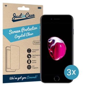 Just in Case Screen Protector Apple iPhone 7 / 8 (3 pack)