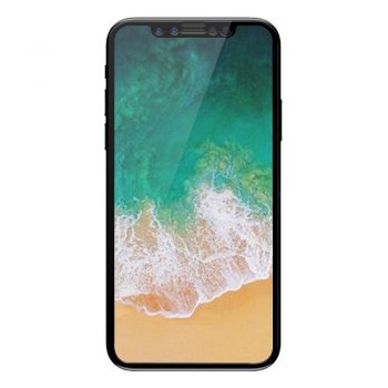 Just in Case Full Cover Tempered Glass Apple iPhone X (Black)