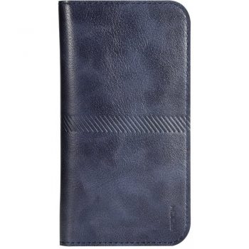 ROCK Universal Wallet Case (4.3 t/m 4.7 inch) (Dark Blue)