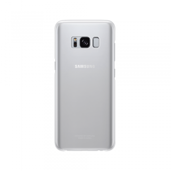 Samsung Galaxy S8 Clear Cover (Silver) – EF-QG950CS