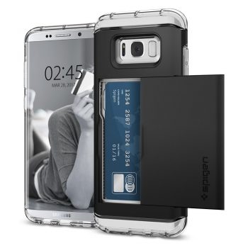 Spigen Crystal Wallet Case Samsung Galaxy S8 (Black)