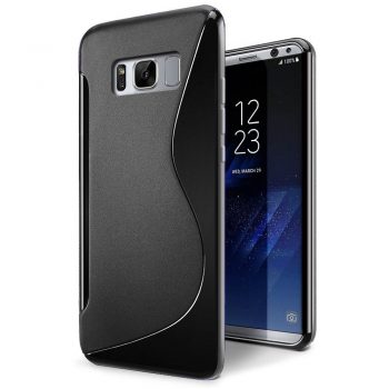 Just in Case Samsung Galaxy S8 S-Style TPU case (Black)