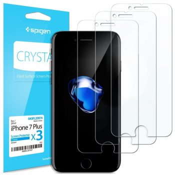 Spigen Crystal Screenprotector Apple iPhone 7 Plus / 8 Plus (3-pack) – 043FL20974