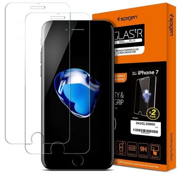 Spigen Dual Pack Glas.tR Slim Tempered Glass Apple iPhone 7 / 8