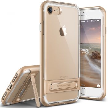 VRS Design Crystal Bumper Case Apple iPhone 7 / 8 (Shine Gold)