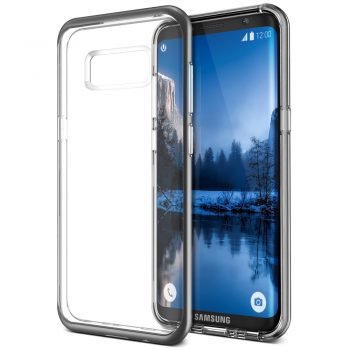 VRS Design Crystal Bumper Case Samsung Galaxy S8 (Dark Silver)
