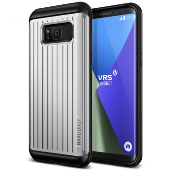VRS Design Hard Drop Series Samsung Galaxy S8 (Waved Light Silver)