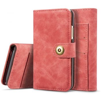 Just in Case Apple iPhone X Vintage Wallet Case (Red)