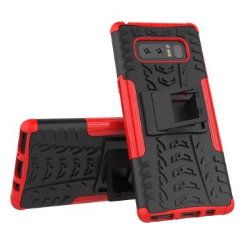 Just in Case Rugged Hybrid Samsung Galaxy Note 8 Case (Red)