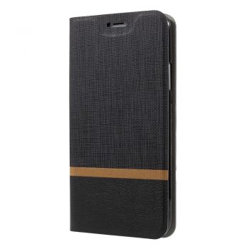 Just in Case Apple iPhone X Wallet Case (Striped Black)