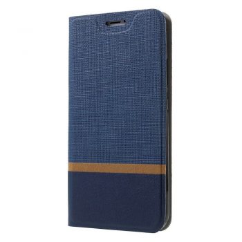 Just in Case Apple iPhone X Wallet Case (Striped Blue)
