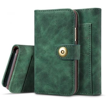 Just in Case Apple iPhone X Vintage Wallet Case (Green)