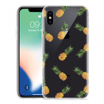 Just in Case Apple iPhone X Hoesje Ananas