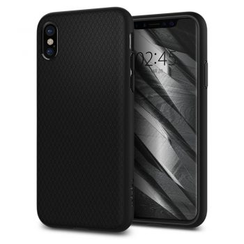 Spigen Liquid Air Apple iPhone X Case (Black)