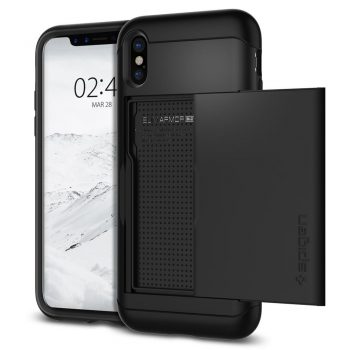 Spigen Slim Armor CS Case Apple iPhone X (Black) 057CS22155