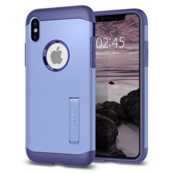Spigen Slim Armor Apple iPhone X Case (Purple)