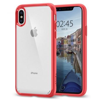 Spigen Ultra Hybrid Case Apple iPhone X (Red)
