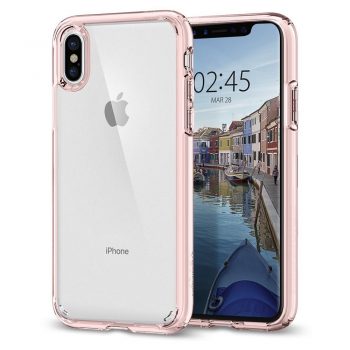 Spigen Ultra Hybrid Case Apple iPhone X (Pink)