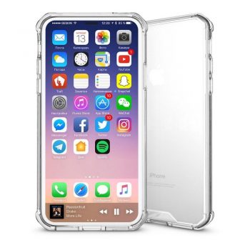 Just in Case Apple iPhone X Premium Clear case – Clear