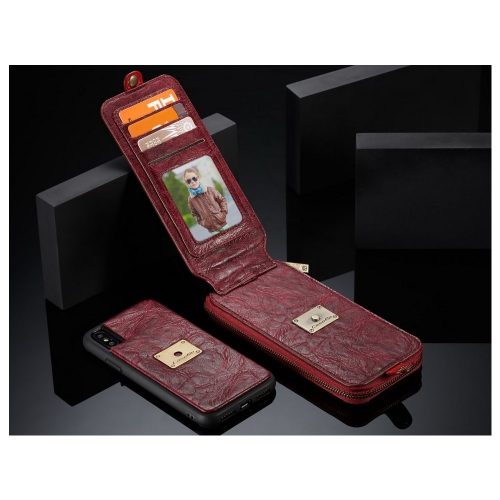 caseme-apple-iphone-x-lederen-reis-portemonnee-hoesje-backcover-rood-002