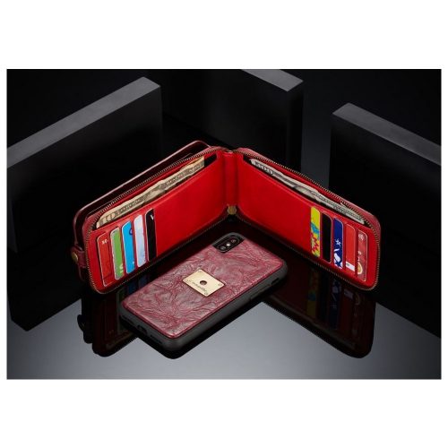 caseme-apple-iphone-x-lederen-reis-portemonnee-hoesje-backcover-rood-003
