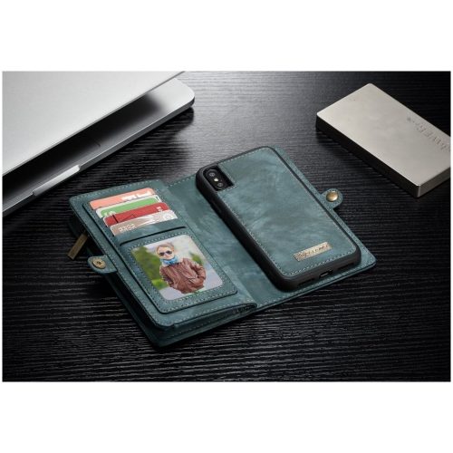 caseme-apple-iphone-x-luxe-lederen-portemonnee-hoesje-backcover-groen-005