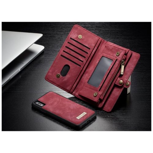 caseme-apple-iphone-x-luxe-lederen-portemonnee-hoesje-backcover-rood-003