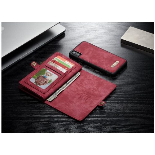 caseme-apple-iphone-x-luxe-lederen-portemonnee-hoesje-backcover-rood-004