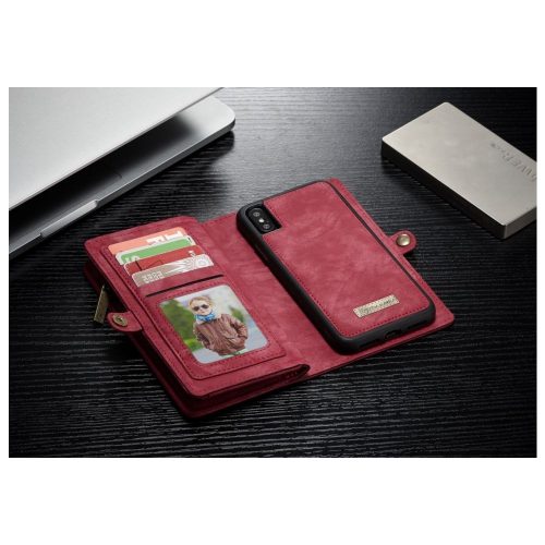 caseme-apple-iphone-x-luxe-lederen-portemonnee-hoesje-backcover-rood-005