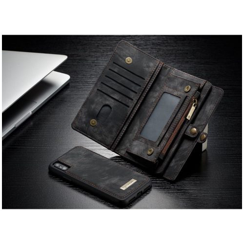 caseme-apple-iphone-x-luxe-lederen-portemonnee-hoesje-backcover-zwart-003