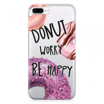 Just in Case iPhone 7 Plus Hoesje Donut Worry