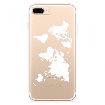 Just in Case iPhone 7 Plus Hoesje World Map