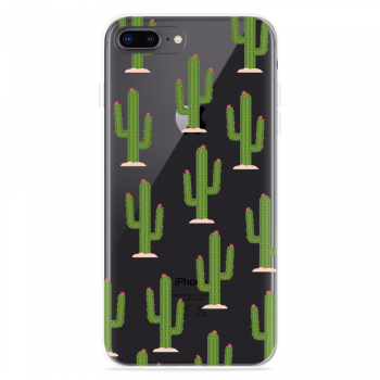 Just in Case iPhone 8 Plus Hoesje Cactus