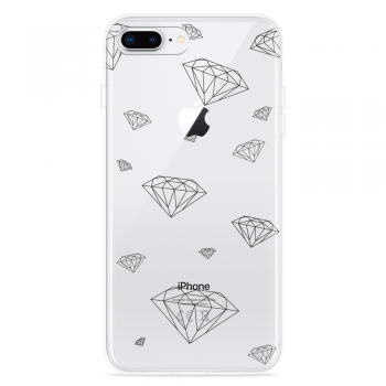 Just in Case iPhone 8 Plus Hoesje Diamonds