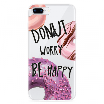 Just in Case iPhone 8 Plus Hoesje Donut Worry