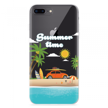 Just in Case iPhone 8 Plus Hoesje Summer Time