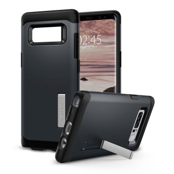 Spigen Slim Armor Samsung Galaxy Note 8 Case (Metal Slate)