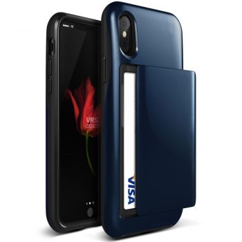 VRS Design Damda Glide Case Apple iPhone X (Deep Sea Blue)