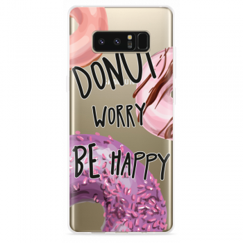 Just in Case Samsung Galaxy Note 8 Hoesje Donut Worry